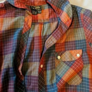 Vintage Plaid Blouse